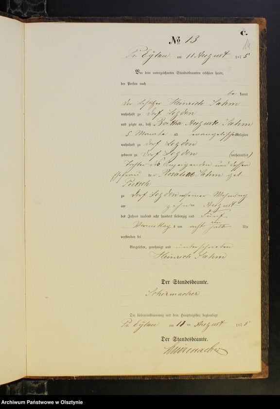 image.from.unit.number "Sterbe-Neben-Register Nr 1 - 21"