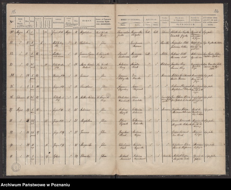 Obraz 10 z jednostki "Księga urodzin"