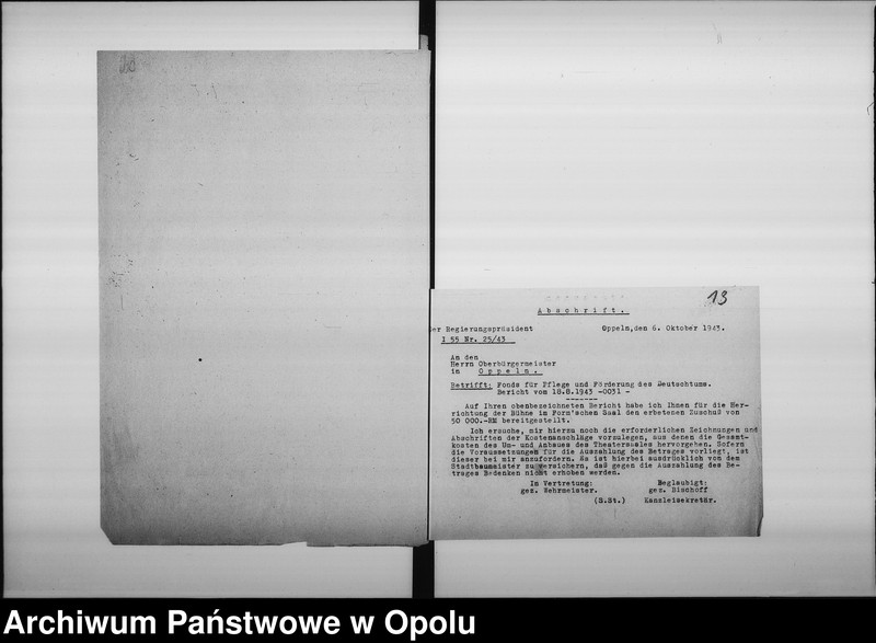 Obraz 14 z jednostki "Fonds für Pflege u[nd] Förderung des Deutschtums"