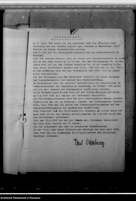 Obraz 6 z jednostki "Osterburg, Paul - urzędnik miejski"