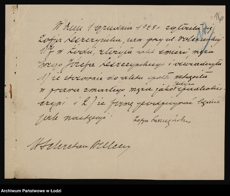 Obraz 18 z jednostki "Leszczyński i Kozłowski - skład towarów żelaznych i naczyń kuchennych"