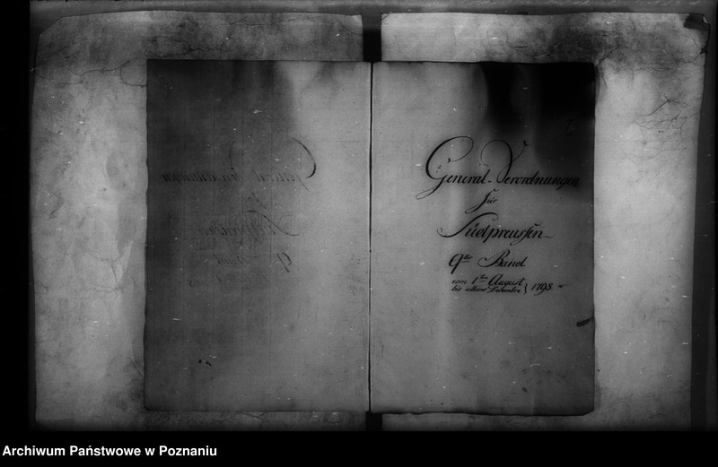 Obraz 4 z jednostki "Sammlung der Generalverordnungen für Südpreussen."
