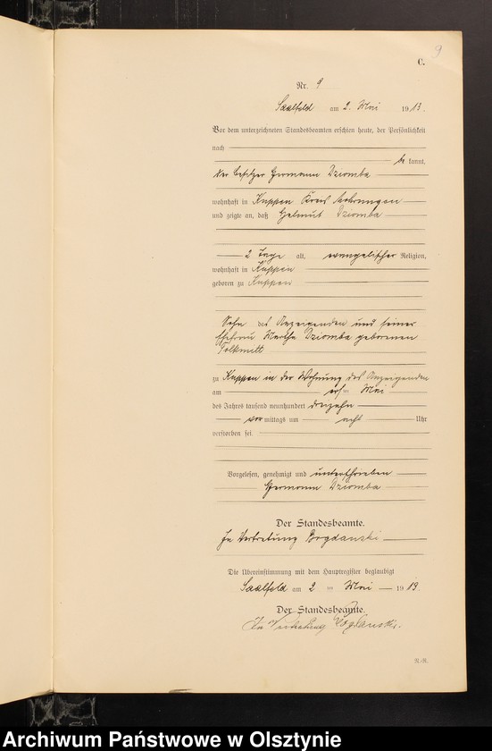 image.from.unit.number "Sterbe-Neben-Register Nr 1 - 29"