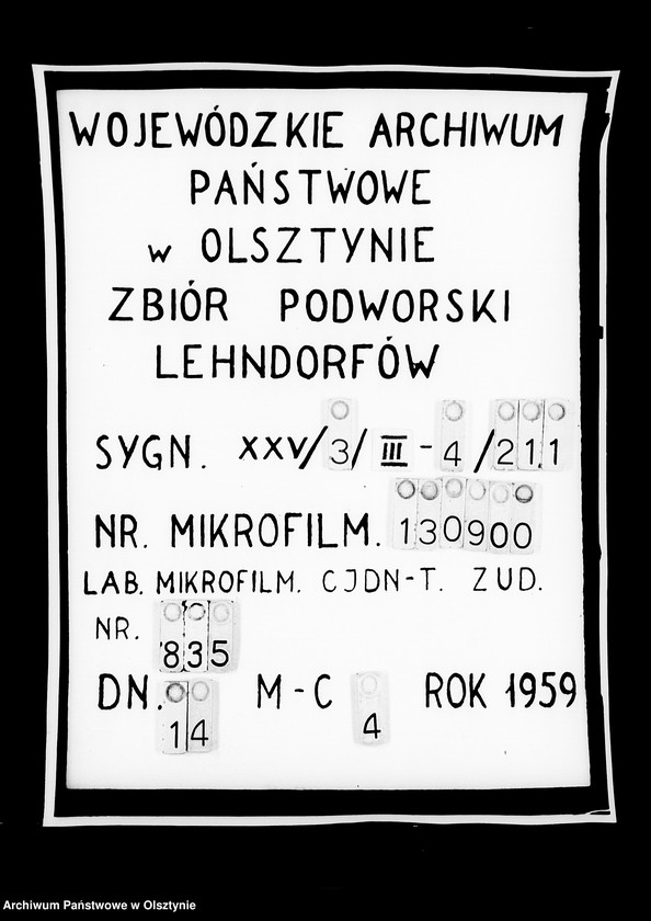 image.from.unit.number "/Geldeinnahme u. Ausgabe u. a. Wirtschaftsakten des Anna v. Lehndorffschen Allodiaguts Rehsau mit Sandhof u. Carlswalde/"