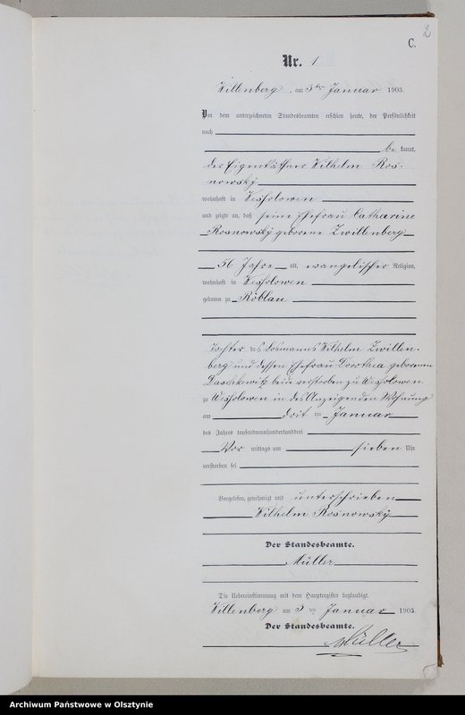 image.from.unit.number "Sterbe-Neben-Register Nr 1 - 172"