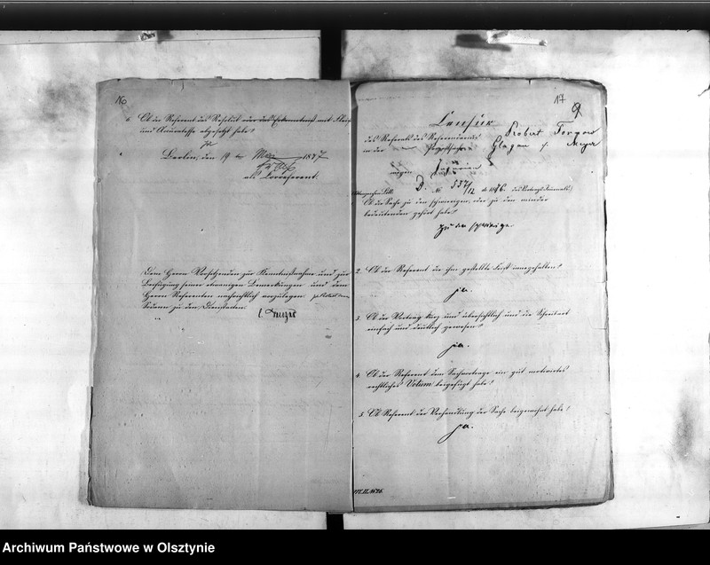 image.from.unit.number "Abtheilung des Innern. Personalia des Landraths Karl Wilhelm Herrmann Robert Tornow"