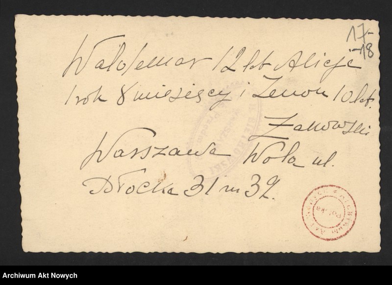 image.from.unit.number "Żaboklicka K. - Żyżkowski Stanisław; L.15-16, Żeliński Władysław; L.21-23, Żmijewska Eugenja, list Juliusza Żuławskiego"