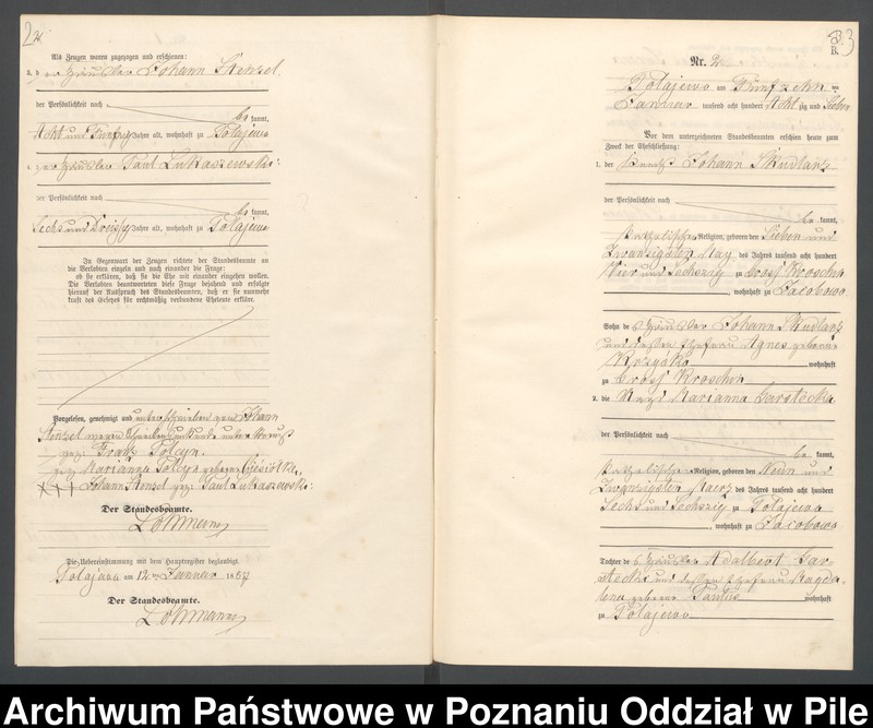 Obraz 4 z jednostki "Księga małżeństw"