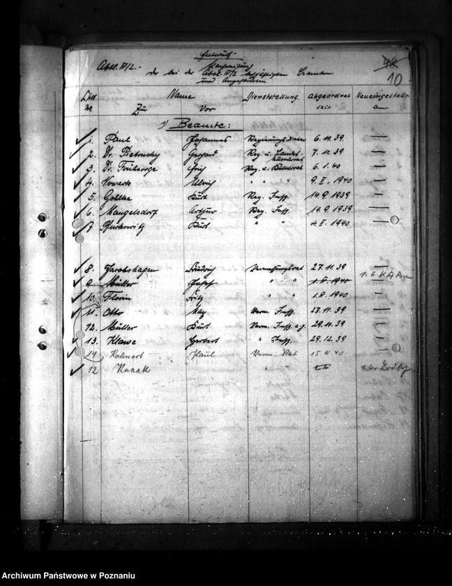 Obraz 14 z jednostki "Landeskultur- Verwaltung (Budżety)"