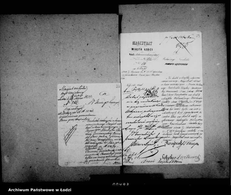 Obraz 18 z jednostki "Akta w przedmiocie utrzymywania broni palnej i siecznej"