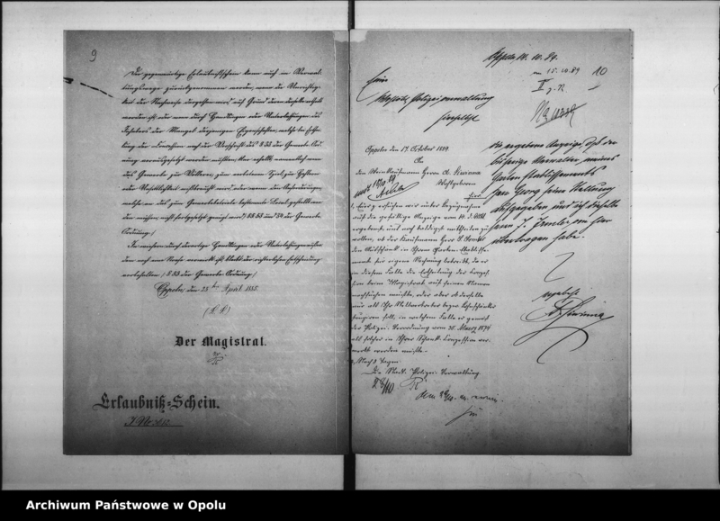 Obraz 12 z jednostki "Acta des Magistrats zu Oppeln betreffend den Wein- u.[nd] Bier-Ausschank im Siwinna