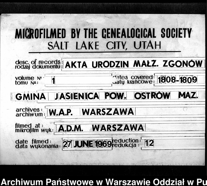 image.from.unit.number "Akta urodzeń, małżeństw, zgonów"