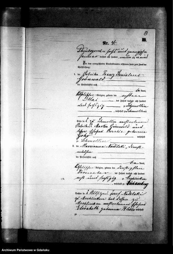 image.from.unit.number "Księga małżeństw"