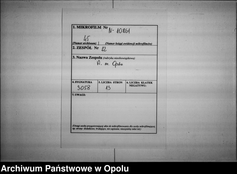 Obraz 2 z jednostki "Acta des Magistrats zu Oppeln betreffend den Durchbruch einer neuen Strasse vom Töpfermarkte nach der Oberen-Karlsstrasse"