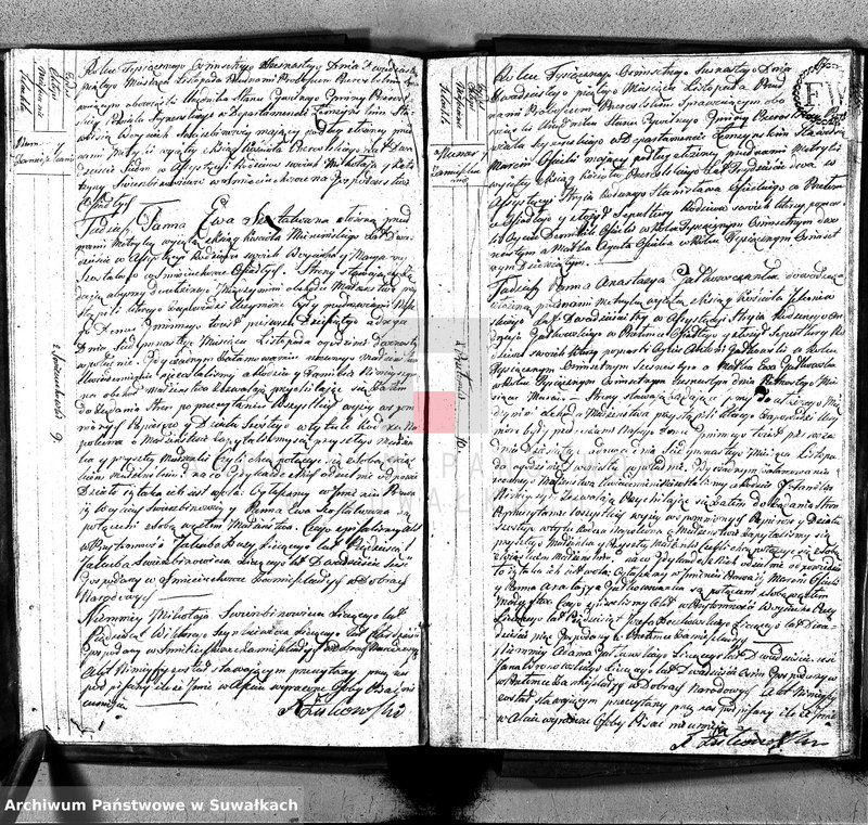 image.from.unit.number "Akta Gminy Przeroslskiey Zaślubionych od Dnia 1- wszego Stycznia Roku 1816"
