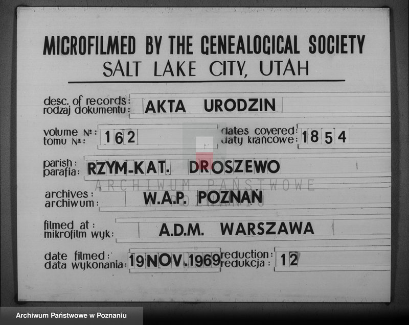 Obraz 1 z jednostki "Duplikat urodzonych"