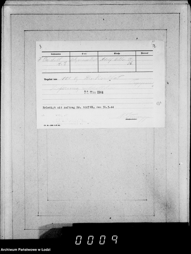Obraz 7 z jednostki "Aufträge, Lieferscheinen und Rechnungen 100701-100791"