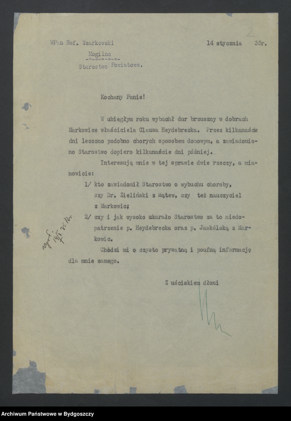 image.from.unit.number "[Prywatne pisma kierowane do Prezydenta miasta Bydgoszczy Leona Barciszewskiego]"