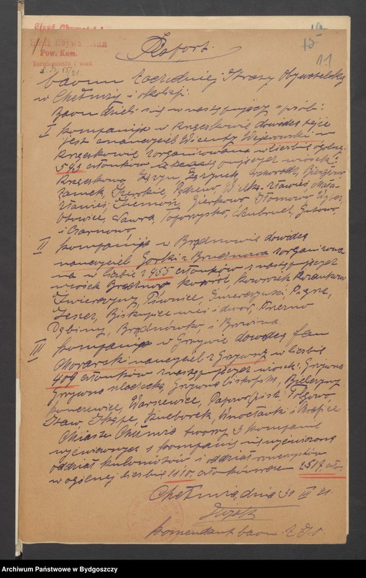 image.from.unit.number "[Raporty komendantów Zachodniej Straży Obywatelskiej do Komendy Powiatowej w Toruniu. Imienny spis członków Zachodniej Straży Obywatelskiej, baonu II w Chełmży]"