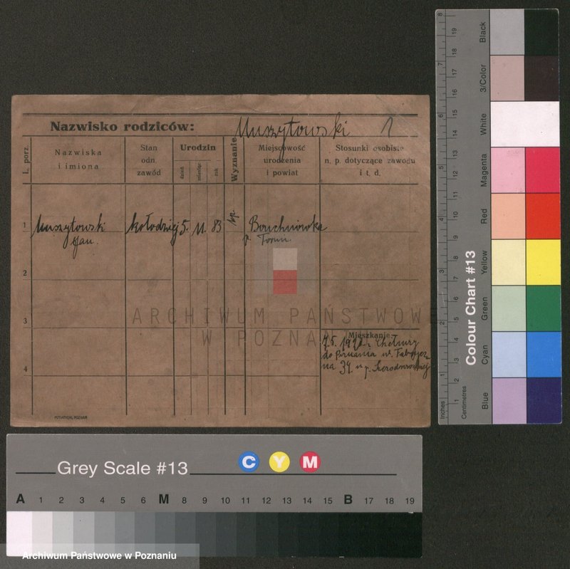 Obraz 1 z jednostki "Muszytowski - Mzykiewicz"