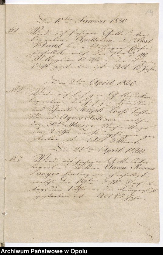 image.from.unit.number "Duplikate der Kirchen-Matrikel von Grosz-Briesen [Gross Briesen]1830-1858 [kościół filialny w Brzezinach parafii rzymskokatolickiej w Skoroszycach (Friedewalde)]"