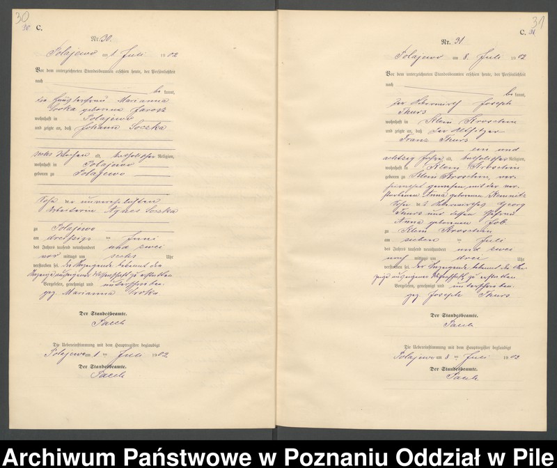 Obraz 18 z jednostki "Księga zgonów"