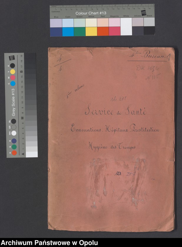 Obraz 3 z jednostki "Service de Sante-Evacuations Hopitaux-Hygiene des Troupes-Prostitution /Korsepondencja z zakresu służby zdrowia, ewakuacja, szpitale, higiena, prostytucja/ 14.06.1921 - 5.07.1922"