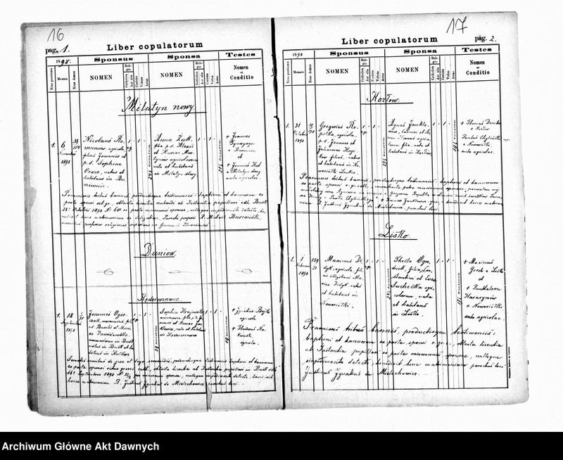 image.from.unit.number "Parafia: Milatyn Nowy. Dekanat: Gliniany. Kopie z ksiąg metrykalnych ur., śl., zg. dla całej parafii (miasto Milatyn Nowy i wsie)."