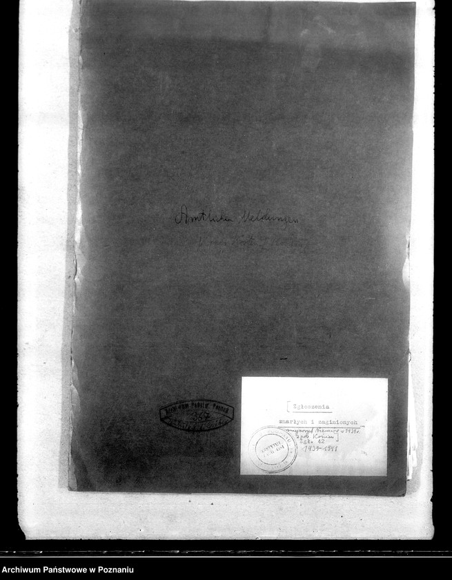 Obraz 4 z jednostki "Amtliche Meldungen Kreis Kosten (Kościan)"