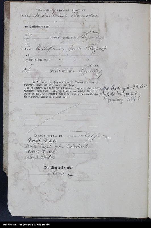 image.from.unit.number "Heiraths-Haupt-Register Nr 1 - 33"