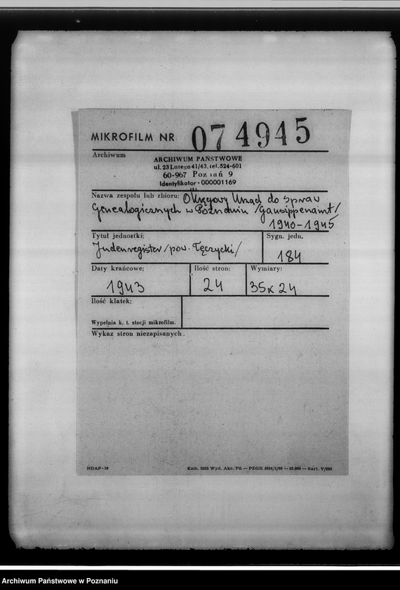 image.from.unit.number "Judenregister [powiat łęczycki]"