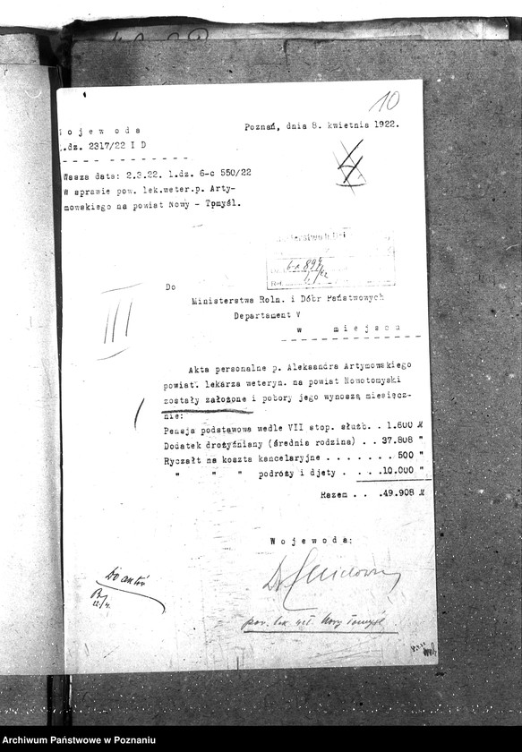 Obraz 15 z jednostki "Pow. lekarz Weterynaryjny Nowy Tomyśl"