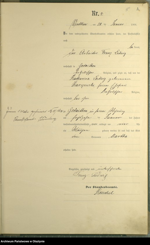 image.from.unit.number "Geburts-Haupt-Register Nr 1 - 95"