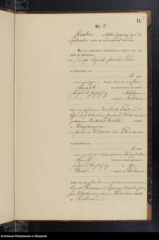 image.from.unit.number "Heiraths-Neben-Register Nr 1 - 7"