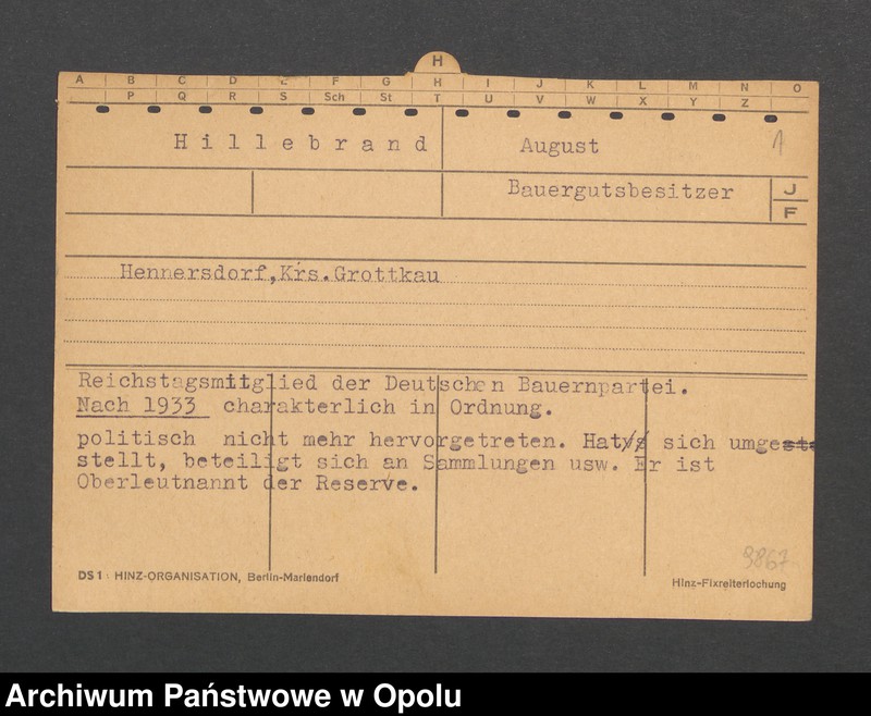 Obraz 3 z jednostki "[Hillebrand August, Hennersdorf]"