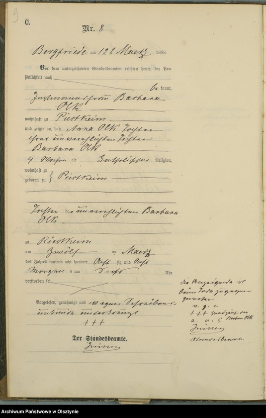 image.from.unit.number "Sterbe-Haupt-Register Nr 1 - 46"