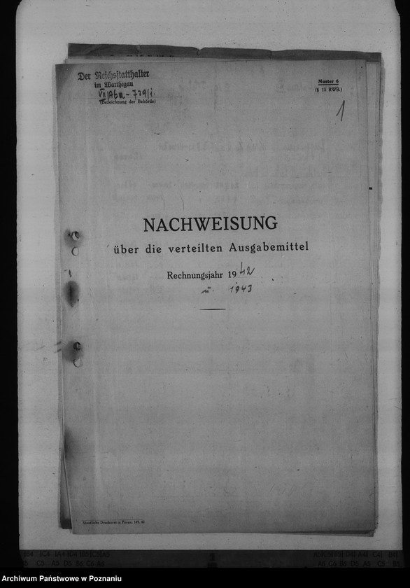 Obraz 5 z jednostki "Unterkunft der Aussenstelle des Reichsbauamtes Leslau in Hermannsbad"