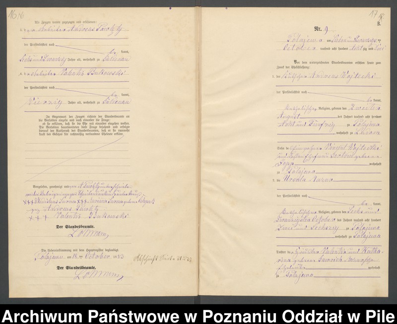 Obraz 11 z jednostki "Księga małżeństw"