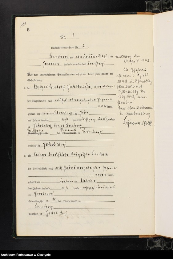 image.from.unit.number "Heirats-Haupt-Register Nr 1-88"