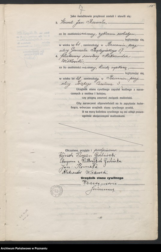 image.from.unit.number "Księga miejscowa małżeństw tom I [Rejestr główny małżeństw]"