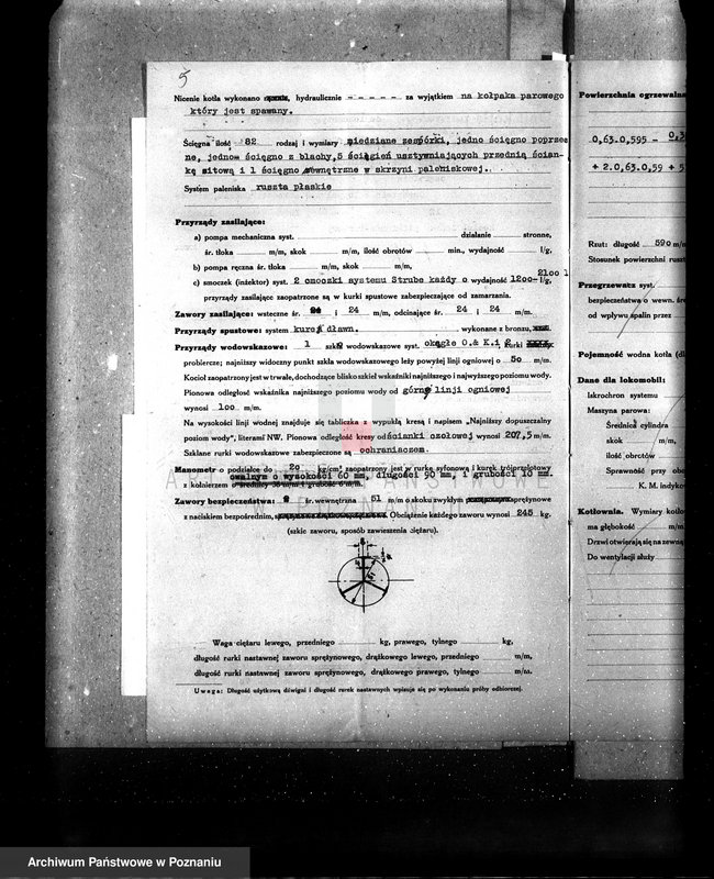 Obraz 9 z jednostki "Cegielnia Parowa w Witaszycach uruchomienie kolejki wąsko-torowej nr woj. kotła 5848"