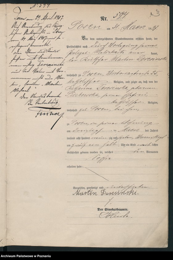 Obraz 6 z jednostki "Księga urodzeń t. II"