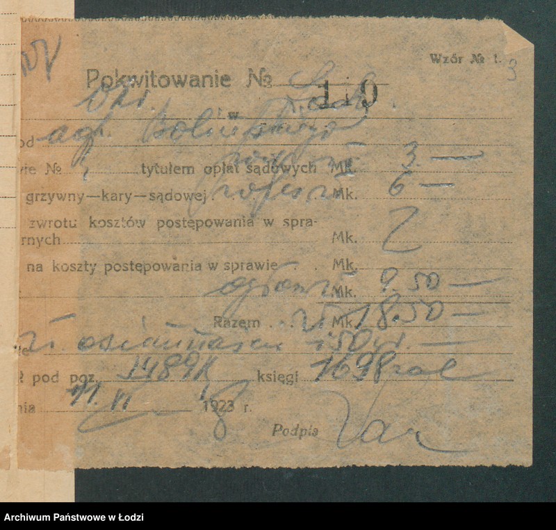 Obraz 11 z jednostki "Roman Gertner- handel win, wódek i towarów kolonialnych"