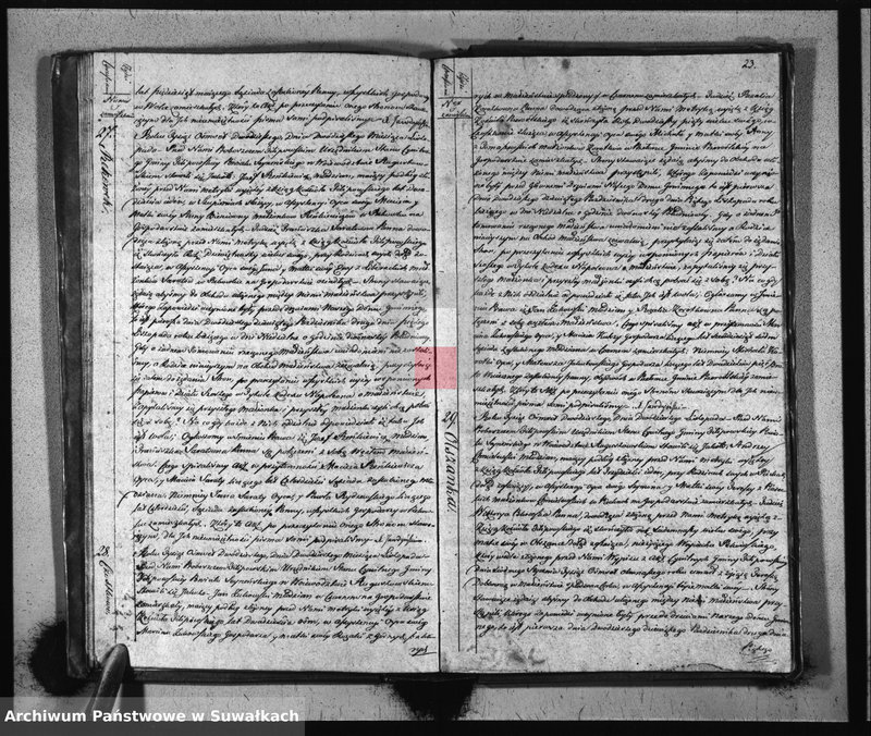 image.from.unit.number "Akta Zaślubienia Gminy Filipowskiey od Dnia 1 Stycznia do d. 31 Grudnia 1820 r."