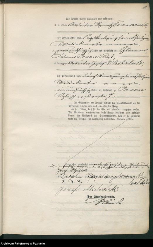 Obraz 13 z jednostki "Księga małżeństw t. II"