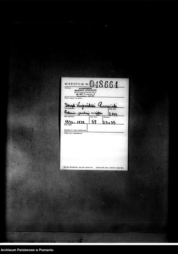 Obraz 2 z jednostki "Podanin - parcelacja majątku"