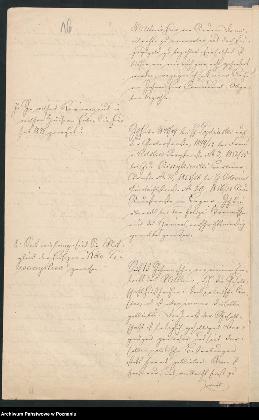 Obraz 19 z jednostki "A. betr. den polnischen Emigranten Wladislaus von Bentkowski"