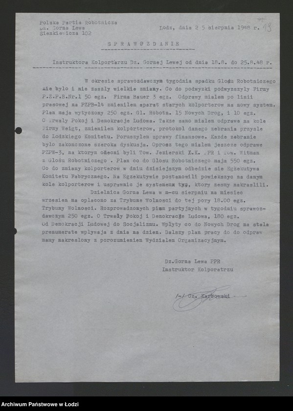 Obraz 20 z jednostki "Sprawozdania z akcji organizowanych przez Wydział"