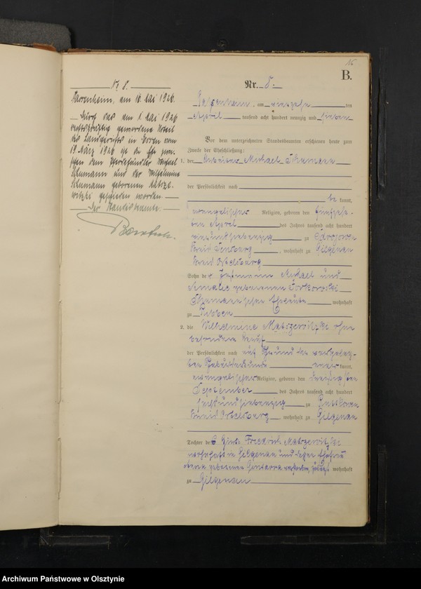 image.from.unit.number "Heiraths-Haupt-Register Nr 1 - 40"