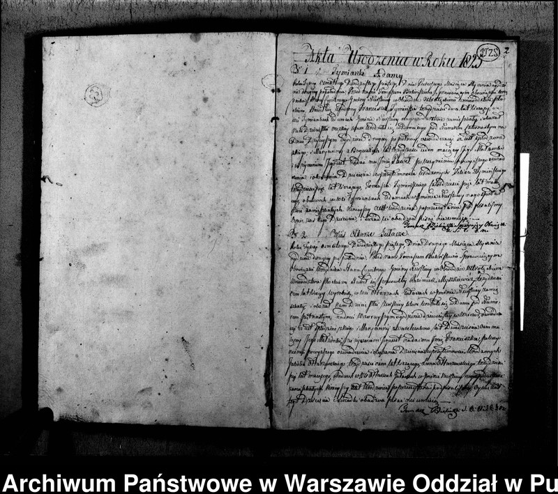 image.from.unit.number "Akta urodzeń, małżeństw, zgonów"